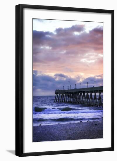 Mercer's Pier III-Alan Hausenflock-Framed Photographic Print