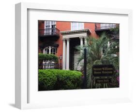 Mercer Williams House Museum, Savannah, Georgia, USA-Joanne Wells-Framed Photographic Print