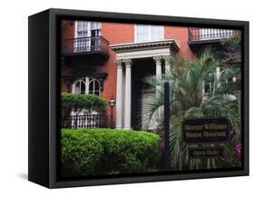 Mercer Williams House Museum, Savannah, Georgia, USA-Joanne Wells-Framed Stretched Canvas