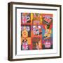 Merchandise, from 'Carnaby Street' by Tom Salter, 1970-Malcolm English-Framed Art Print