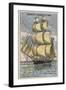 Merchant Brig, 18th Century-null-Framed Giclee Print