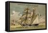 Merchant Brig-null-Framed Stretched Canvas