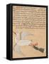Merchant from Isfahan Flying, from the Wonders of the Creation and the Curiosities of Existence-null-Framed Stretched Canvas