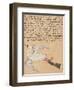 Merchant from Isfahan Flying, from the Wonders of the Creation and the Curiosities of Existence-null-Framed Giclee Print