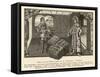 Merchant of Krakow Poland in His Warehouse-null-Framed Stretched Canvas