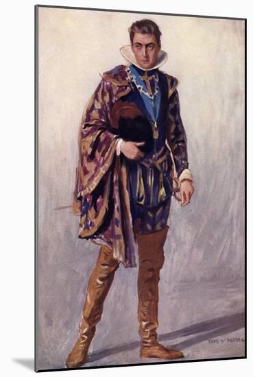 Merchant of V - Bassanio-Chas A Buchel-Mounted Art Print