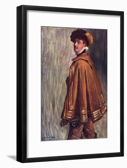 Merchant of V -Gratiano-Chas A Buchel-Framed Art Print