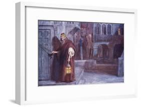 Merchant of V - Shylock-Chas A Buchel-Framed Art Print