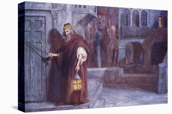 Merchant of V - Shylock-Chas A Buchel-Stretched Canvas