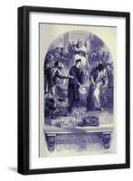 Merchant of Venice-John Gilbert-Framed Giclee Print