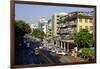 Merchant Road, Old City, Yangon (Rangoon), Myanmar (Burma), Asia-Nathalie Cuvelier-Framed Photographic Print