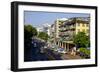 Merchant Road, Old City, Yangon (Rangoon), Myanmar (Burma), Asia-Nathalie Cuvelier-Framed Photographic Print