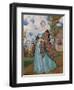 Merchant's Wife, 1923-Boris Michaylovich Kustodiev-Framed Premium Giclee Print