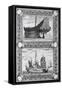 Merchant Ship and Dutch Ship, 17th Century-null-Framed Stretched Canvas