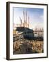 Merchant Ship in the Port of Toulon-null-Framed Giclee Print