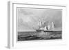 Merchant Ship is Attacked by Pirates-Clarkson Stanfield-Framed Art Print