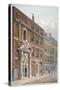 Merchant Taylors' Hall, Threadneedle Street, City of London, 1810-George Shepherd-Stretched Canvas