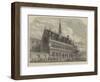 Merchant Taylors' New School Buildings, Charterhouse-null-Framed Giclee Print