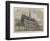 Merchant Taylors' New School Buildings, Charterhouse-null-Framed Giclee Print
