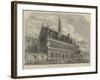 Merchant Taylors' New School Buildings, Charterhouse-null-Framed Giclee Print