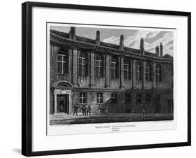 Merchant Taylors School, Suffolk Lane, City of London, 1815-Sheppard-Framed Giclee Print