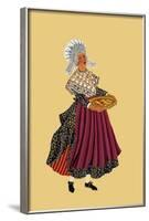 Merchant Woman from Galettos Du Gresivaudan-Elizabeth Whitney Moffat-Framed Art Print