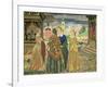 Merchant Women-Boris Kustodiyev-Framed Giclee Print