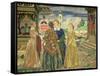 Merchant Women-Boris Kustodiyev-Framed Stretched Canvas