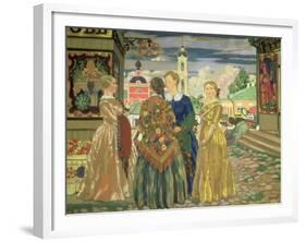 Merchant Women-Boris Kustodiyev-Framed Giclee Print