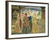 Merchant Women-Boris Kustodiyev-Framed Giclee Print