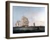 Merchantmen and Other Shipping in the English Channel, 19th Century-George Chambers-Framed Giclee Print