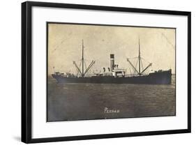 Merchants and Miners Line, Steamer Persian-null-Framed Giclee Print