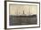 Merchants and Miners Line, Steamer Persian-null-Framed Giclee Print