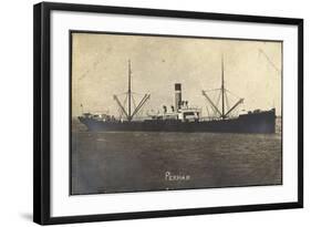 Merchants and Miners Line, Steamer Persian-null-Framed Giclee Print