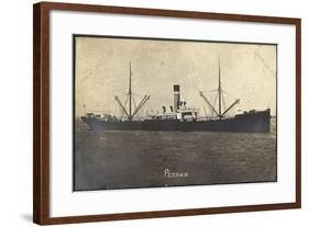 Merchants and Miners Line, Steamer Persian-null-Framed Giclee Print