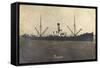 Merchants and Miners Line, Steamer Persian-null-Framed Stretched Canvas