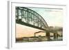 Merchants Bridge, St. Louis, Missouri-null-Framed Art Print