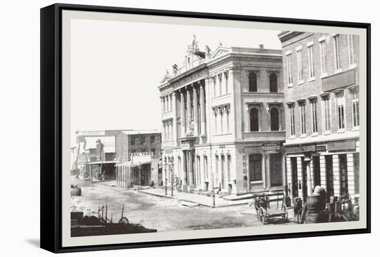 Merchants' Exchange, San Francisco, California-null-Framed Stretched Canvas