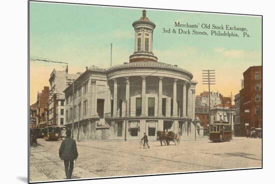 Merchants Old Stock Exchange, Philadelphia, Pennsylvania-null-Mounted Premium Giclee Print