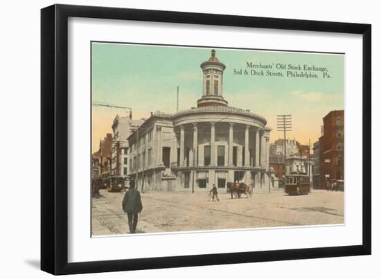 Merchants Old Stock Exchange, Philadelphia, Pennsylvania-null-Framed Art Print