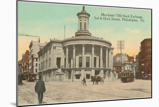 Merchants Old Stock Exchange, Philadelphia, Pennsylvania-null-Mounted Art Print