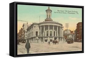 Merchants Old Stock Exchange, Philadelphia, Pennsylvania-null-Framed Stretched Canvas