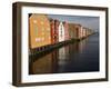 Merchants Premises Along the Nidelva, Trondheim, Norway, Scandinavia, Europe-James Emmerson-Framed Photographic Print