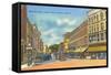 Merchants Row, Rutland-null-Framed Stretched Canvas