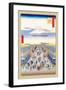 Merchants-Ando Hiroshige-Framed Art Print