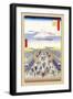 Merchants-Ando Hiroshige-Framed Art Print