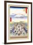 Merchants-Ando Hiroshige-Framed Art Print