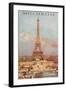 Merci Beaucoup, Eiffel Tower-null-Framed Art Print