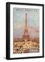 Merci Beaucoup, Eiffel Tower-null-Framed Art Print