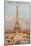Merci Beaucoup, Eiffel Tower-null-Mounted Art Print